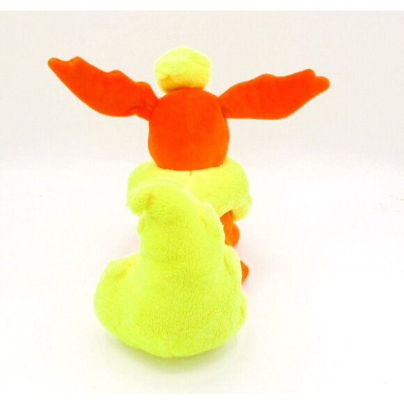 Pokémon WCT Picachu Plush 9"x8" Soft Cuddly Toy Bright Orange & Yellow 2020 - Picture 3 of 5